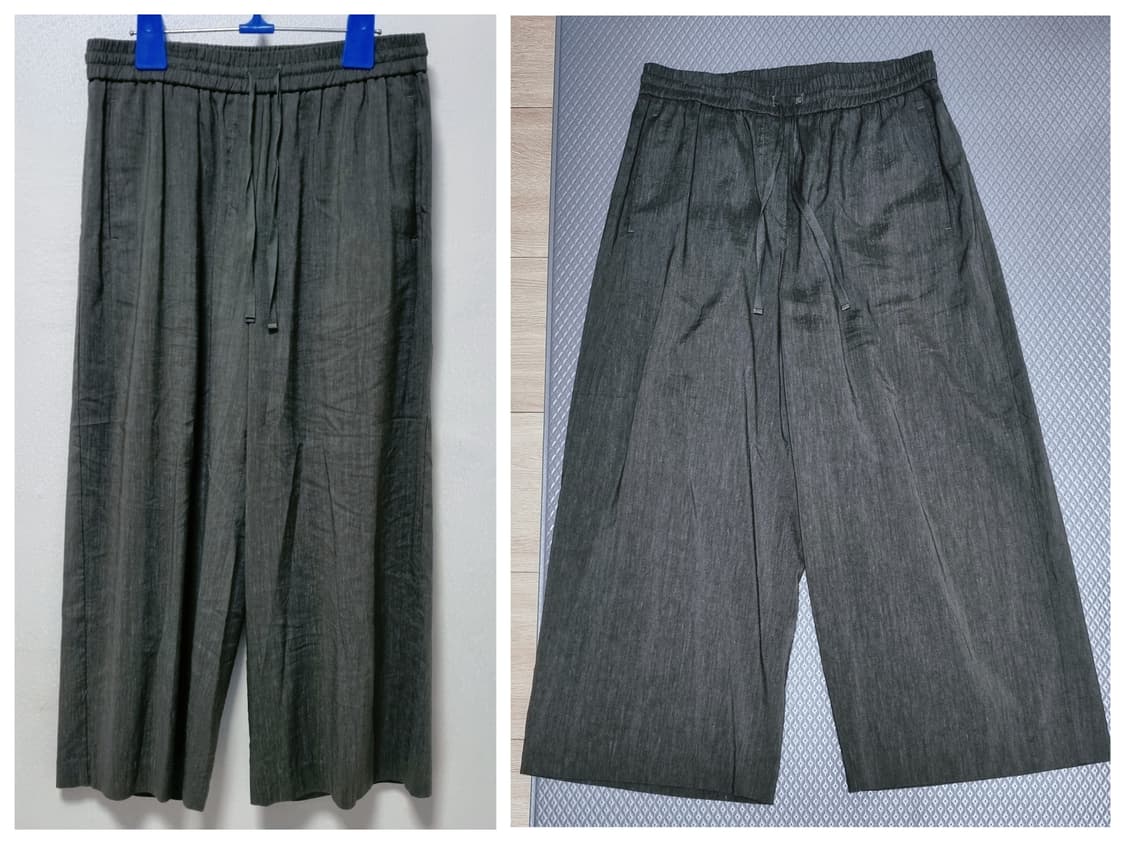 BCBG 와이드 린넨 마 바지 상품이미지2