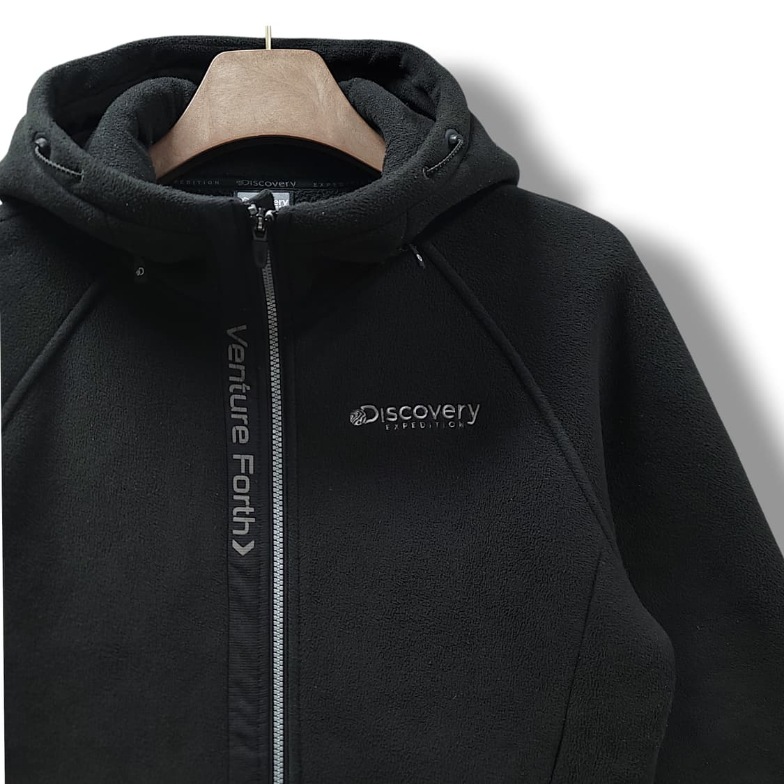[95] 디스커버리 익스페디션 블랙 후드 플리스 자켓 상품이미지4