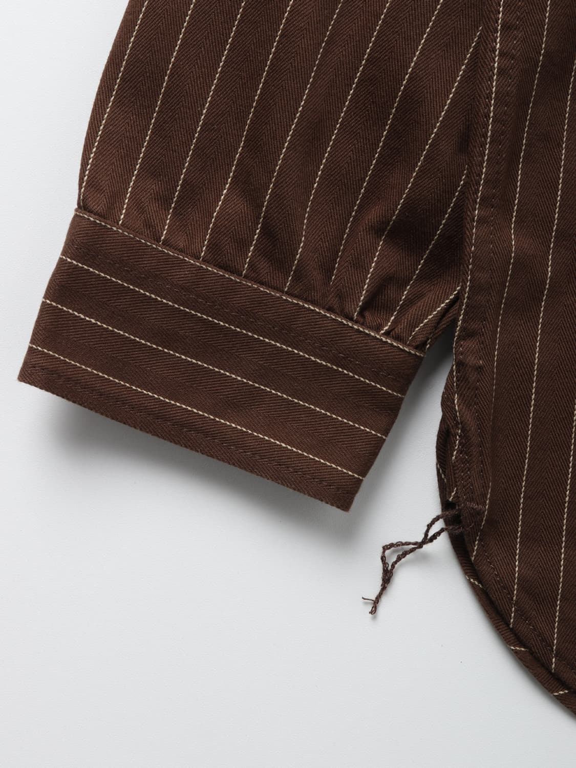 BEAMS PLUS Stripe Work Shirt Classic Fit 상품이미지8