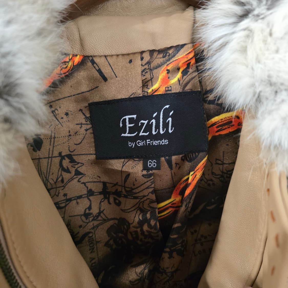 Ezili 에질리 폭스털 양가죽 자켓 44~55사이즈 상품이미지6