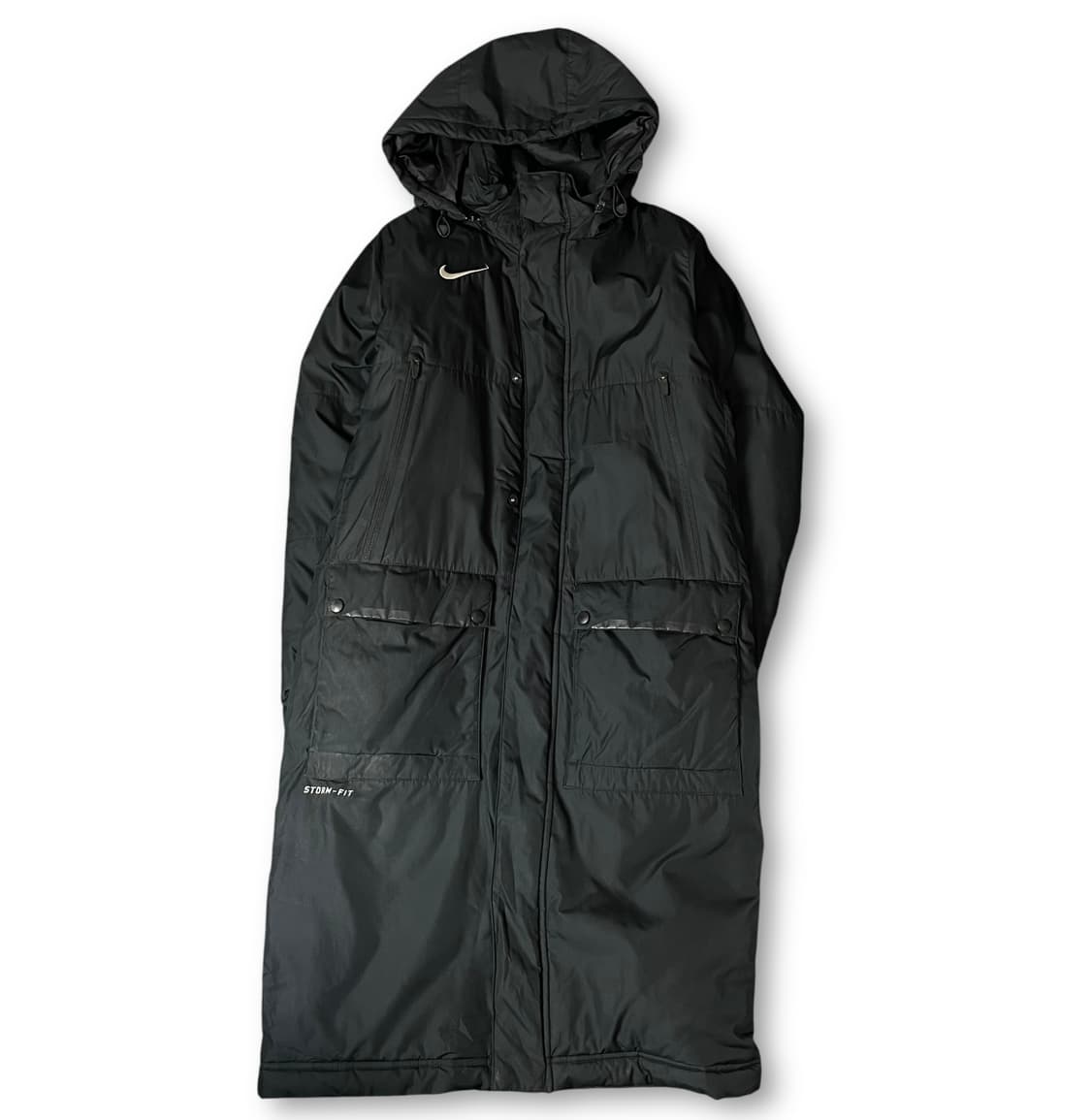 나이키 블랙 스우시 스쿼드 스톰핏 롱패딩 상품이미지1