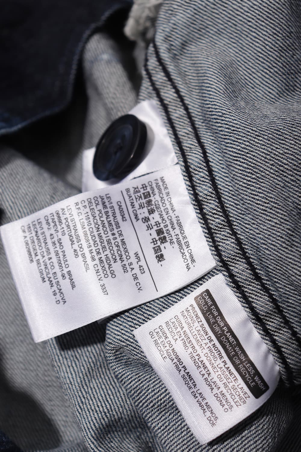 LEVIS 데님 롱코트 women XS 상품이미지5