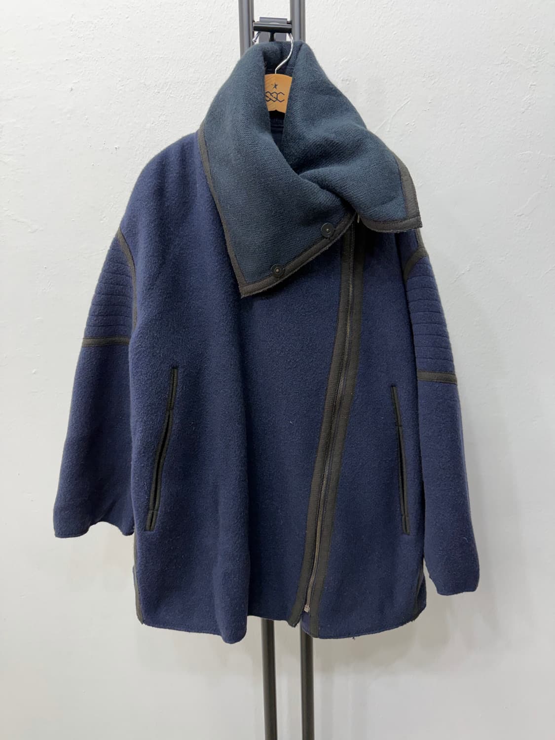 정품) 랑방 한섬 오버사이즈 터트넥 코트 82 상품이미지1