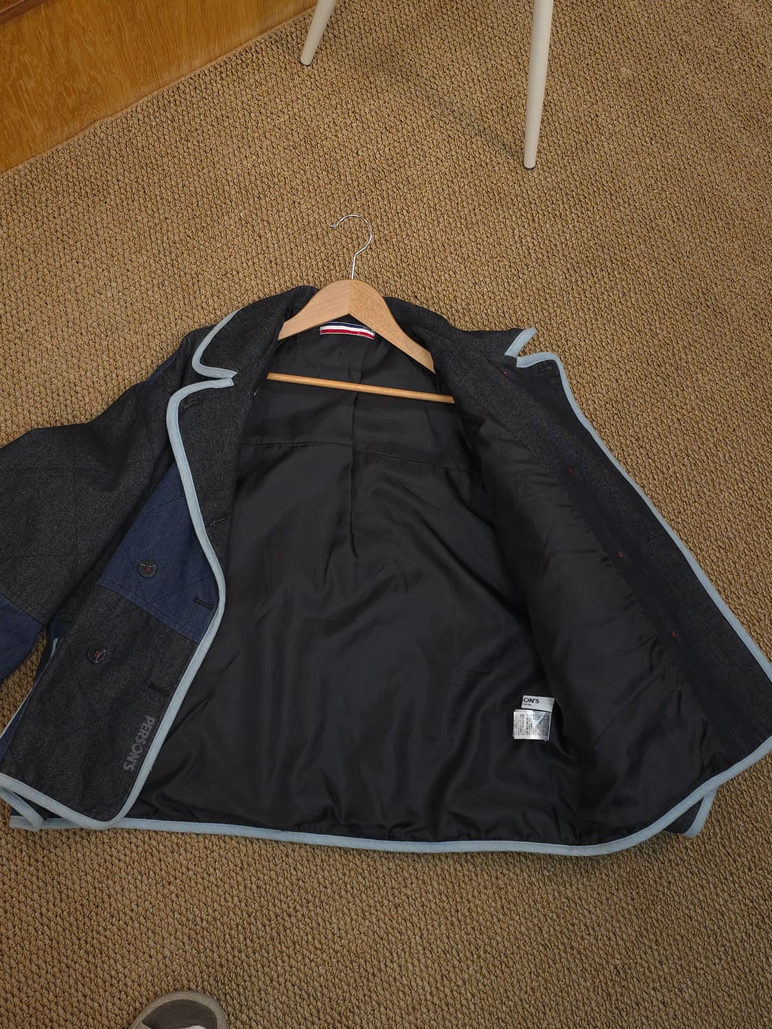 PERSON'S 믹스매치 데님 자켓 LL 상품이미지8