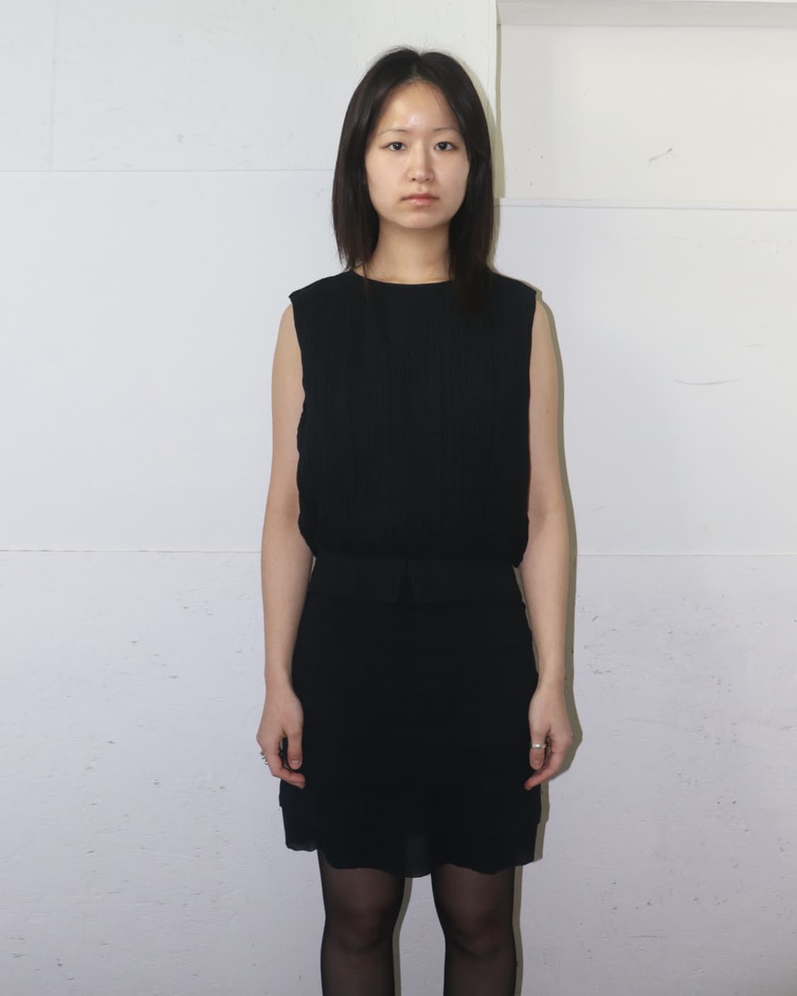 조셉 실크 디테일 원피스 상품이미지1