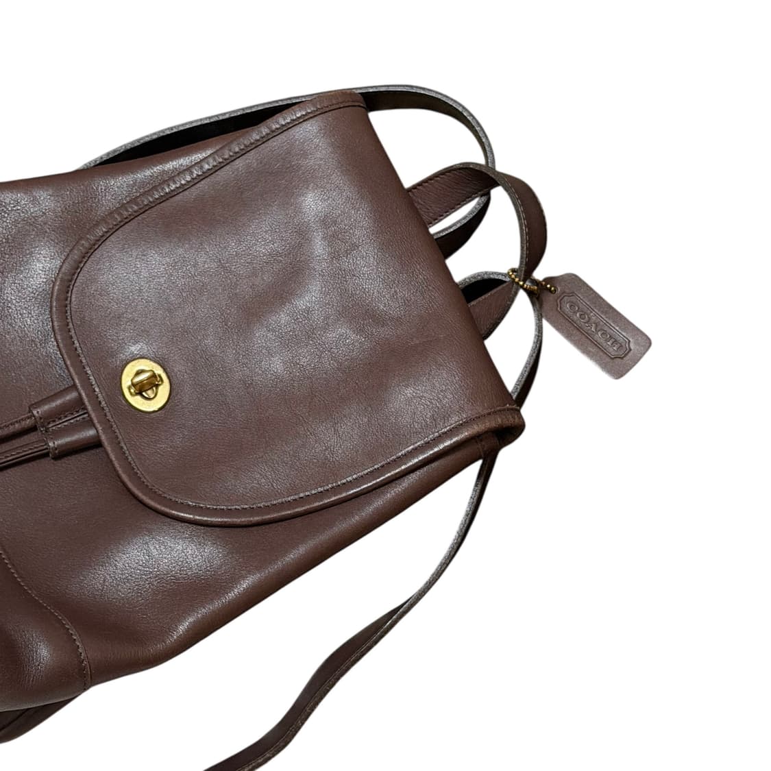 90‘s 올드코치 레더백팩 상품이미지3