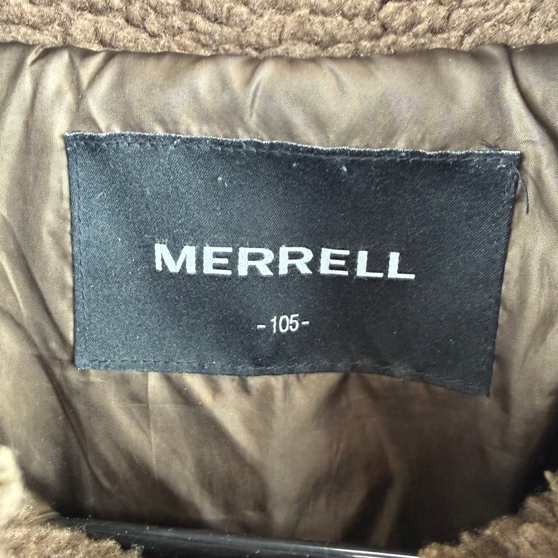 (105) 머렐X송강 40주년 기념 한정판 21FW 하이킹 플리스 브라운 상품이미지3