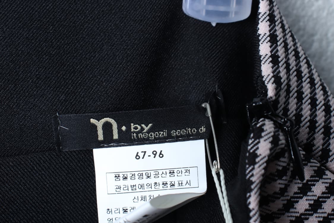 W(M) 브랜드빈티지 스커트 치마 새상품 A라인 체크 핑크-P9912 상품이미지7