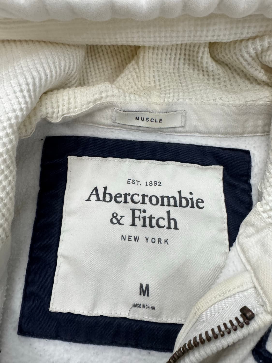 아베크롬비 빈티지 y2k 데미지 후드집업(오염) 상품이미지6