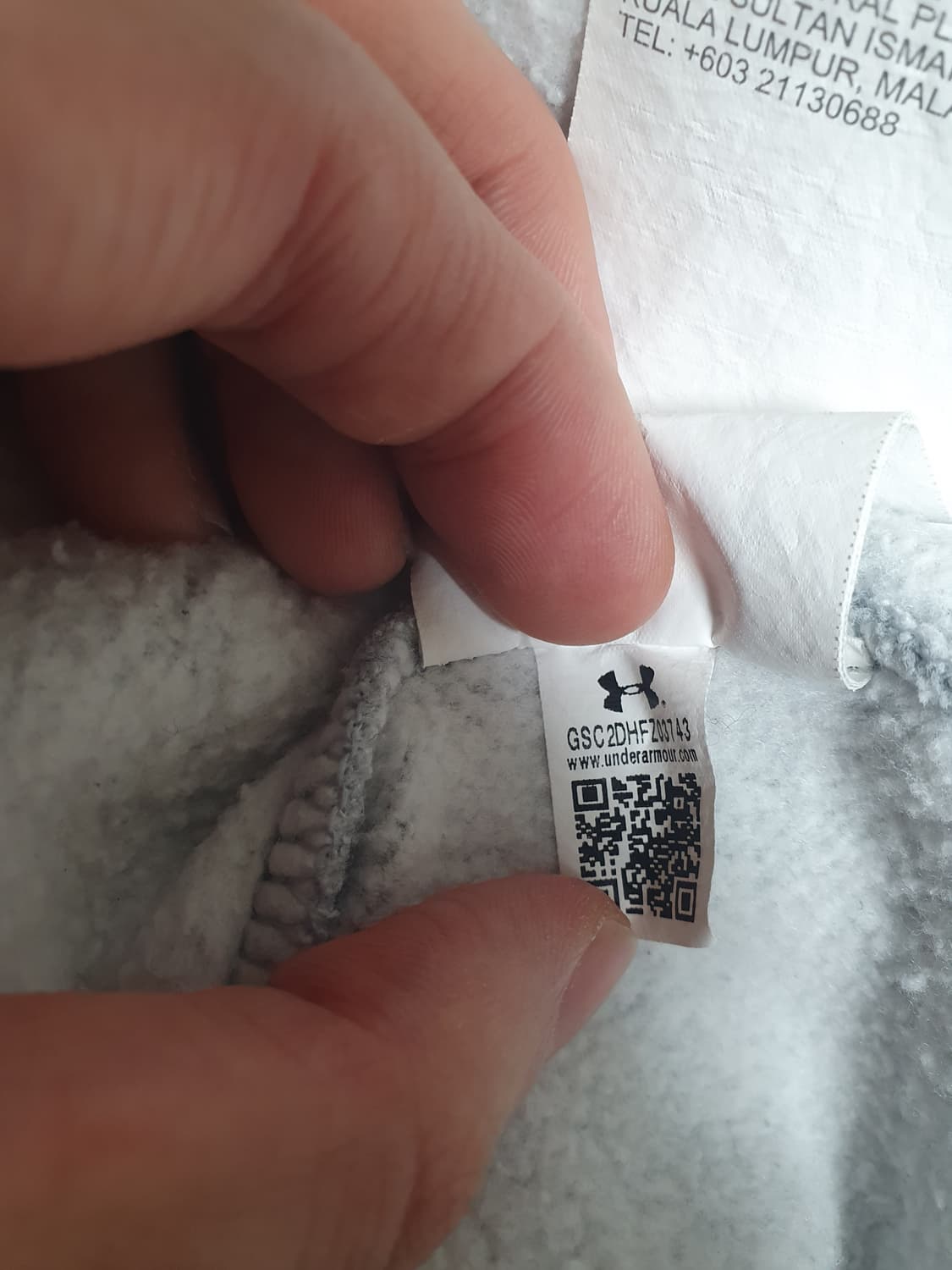 언더아머 기모 후드티 M 상품이미지3