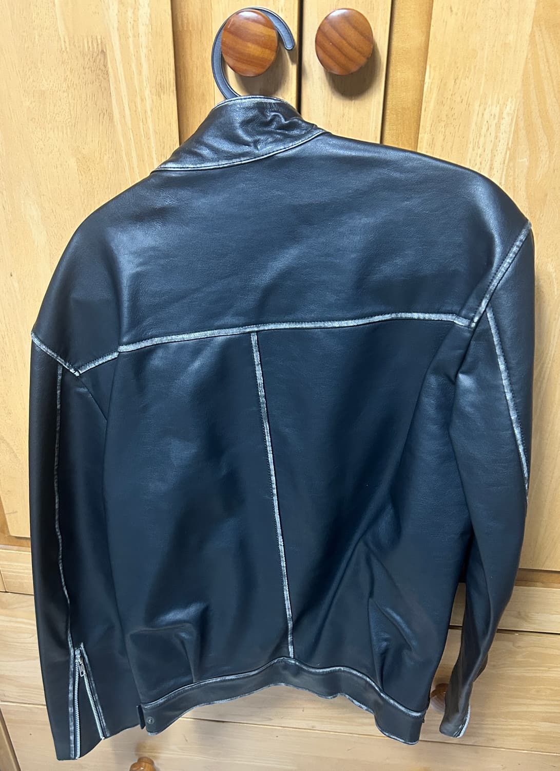 도프제이슨 워싱 레더 자켓 팝니다 상품이미지2