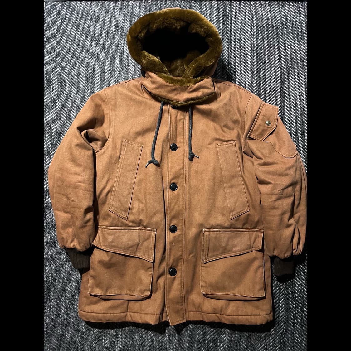 frizmWORKS 프리즘웍스 브로큰 트윌 B-9 파카 자켓 상품이미지2