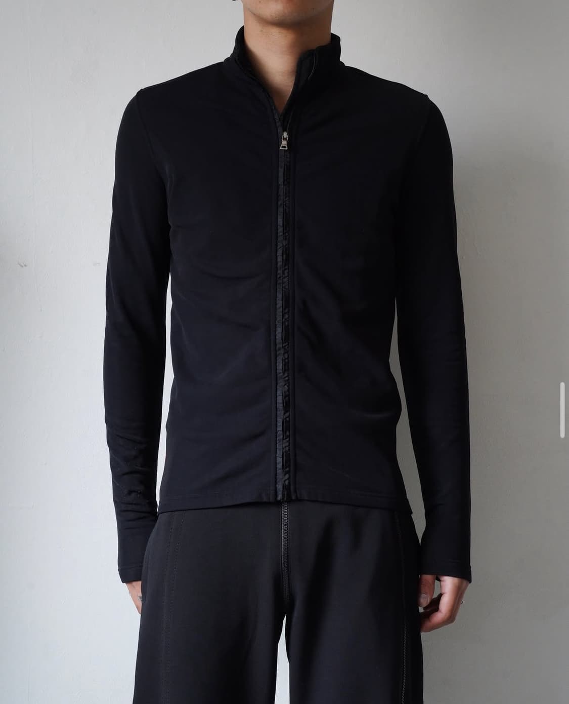 (m) 프라다 스포츠 99aw 하이넥 집업 탑 상품이미지1