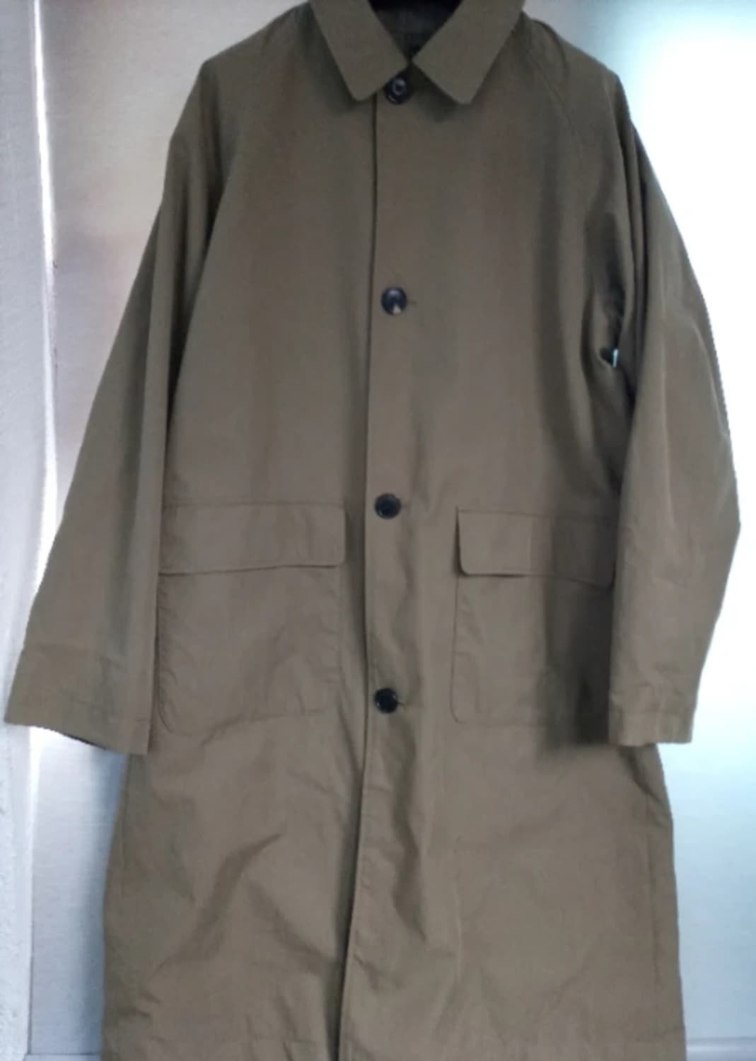 정품 해지스 양면 싱글코트 트렌치 상품이미지2