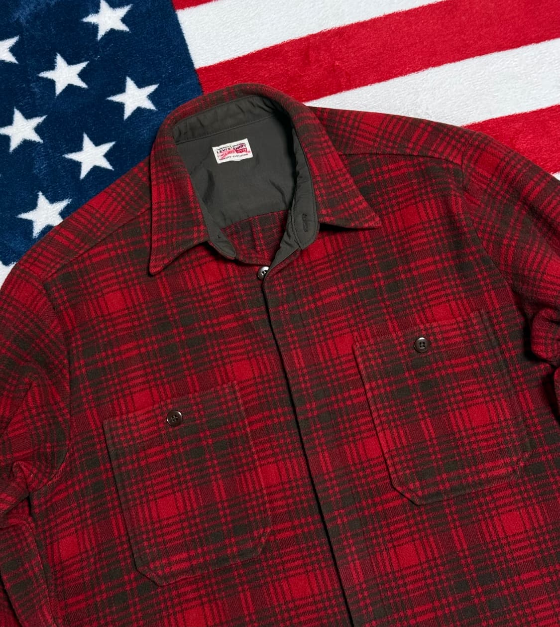 리바이스 플란넬셔츠자켓 Levis flannel shirt jacket 상품이미지5