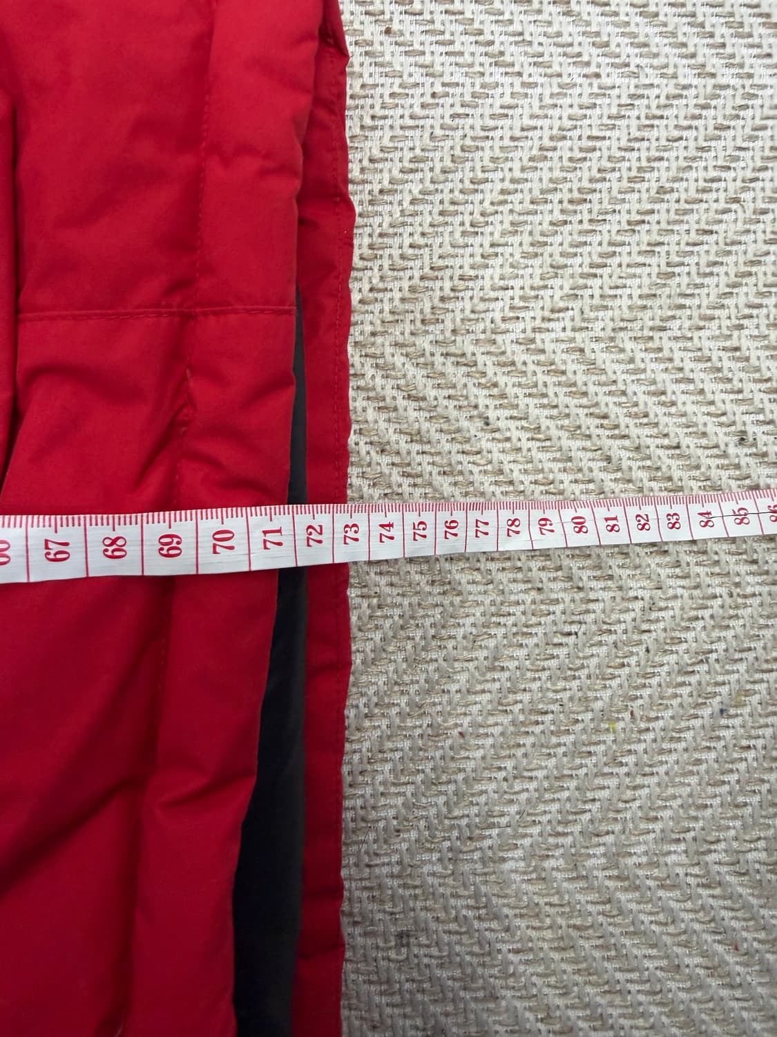 정품) 노스페이스 여성 700필 구스패딩 90 상품이미지10