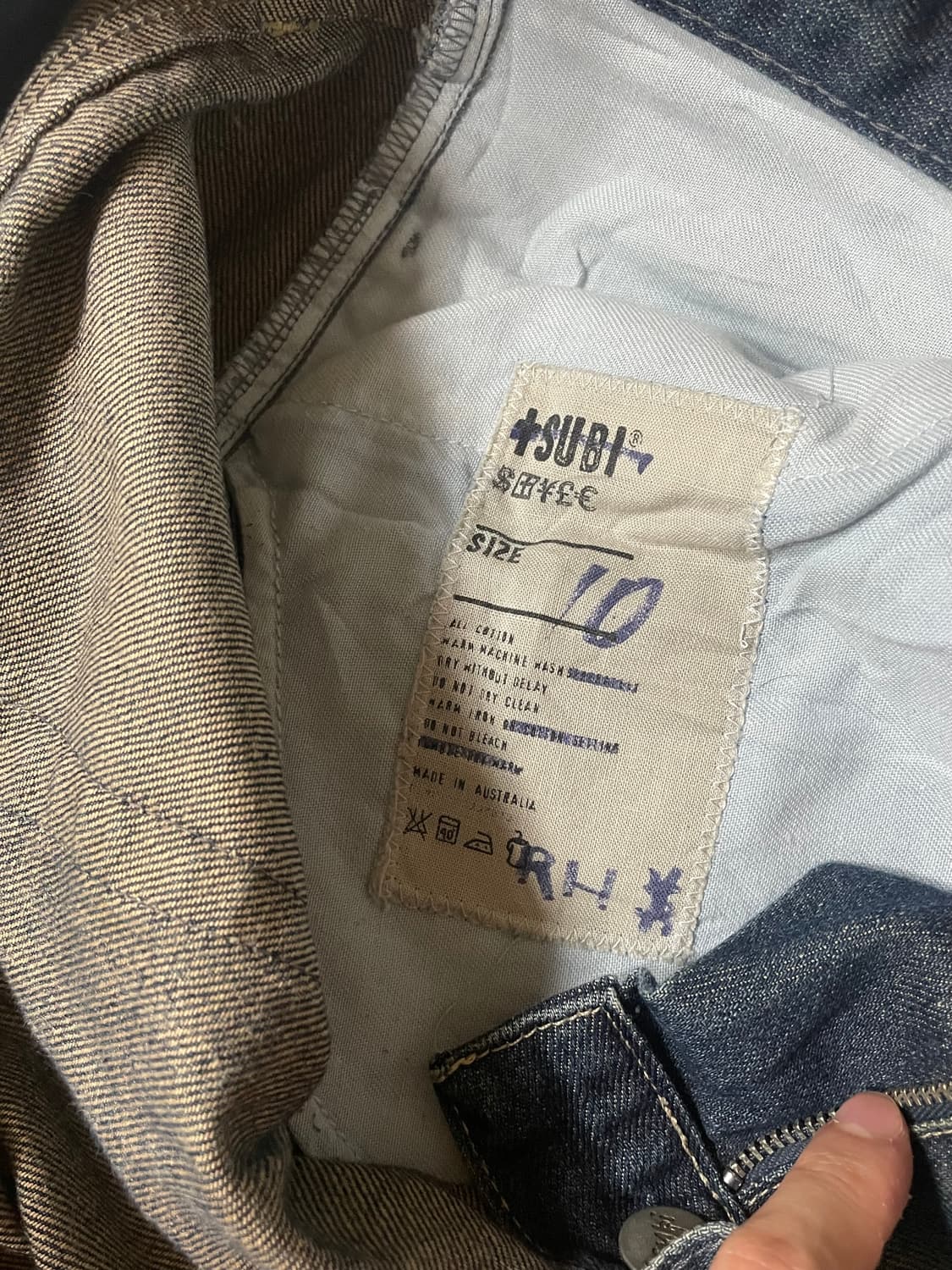 Ksubi 디스트레스드 데님 진 상품이미지3