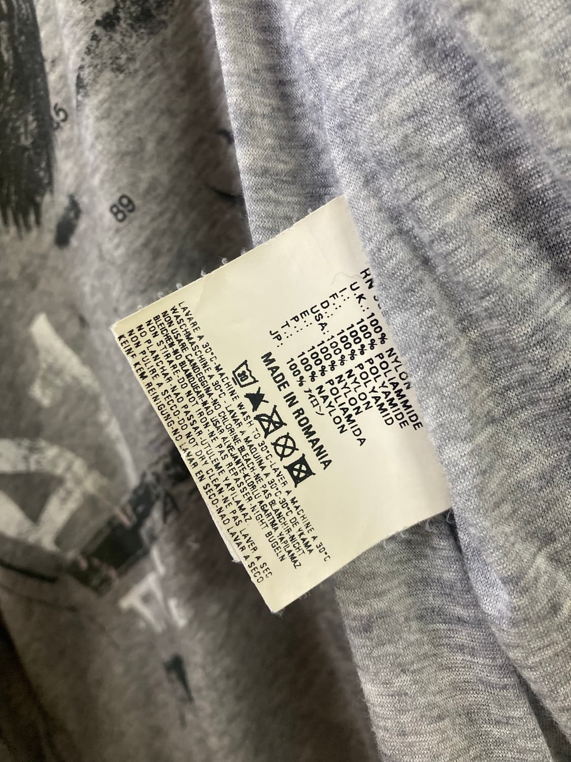 디젤 나일론 바이커자켓 상품이미지5