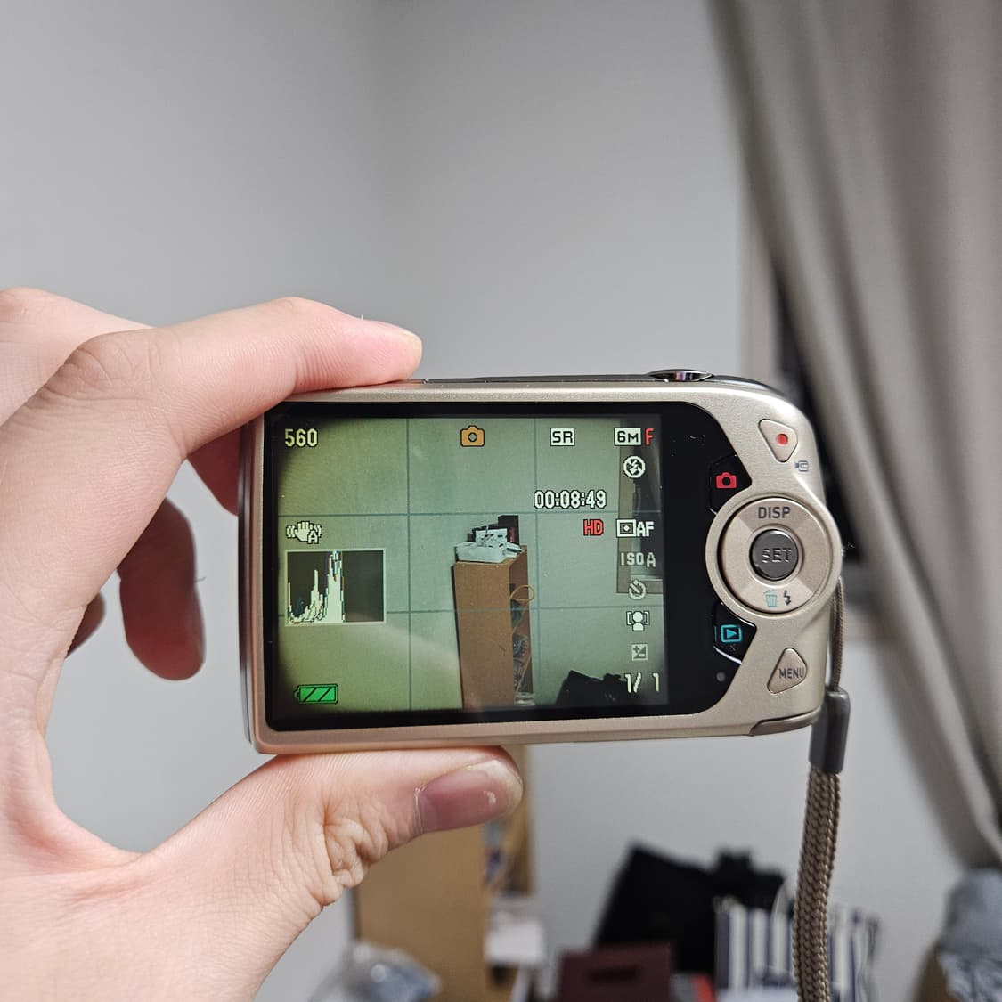 (아일릿 모카 디카) 카시오 엑슬림 EX-Z2300 골드 상품이미지4