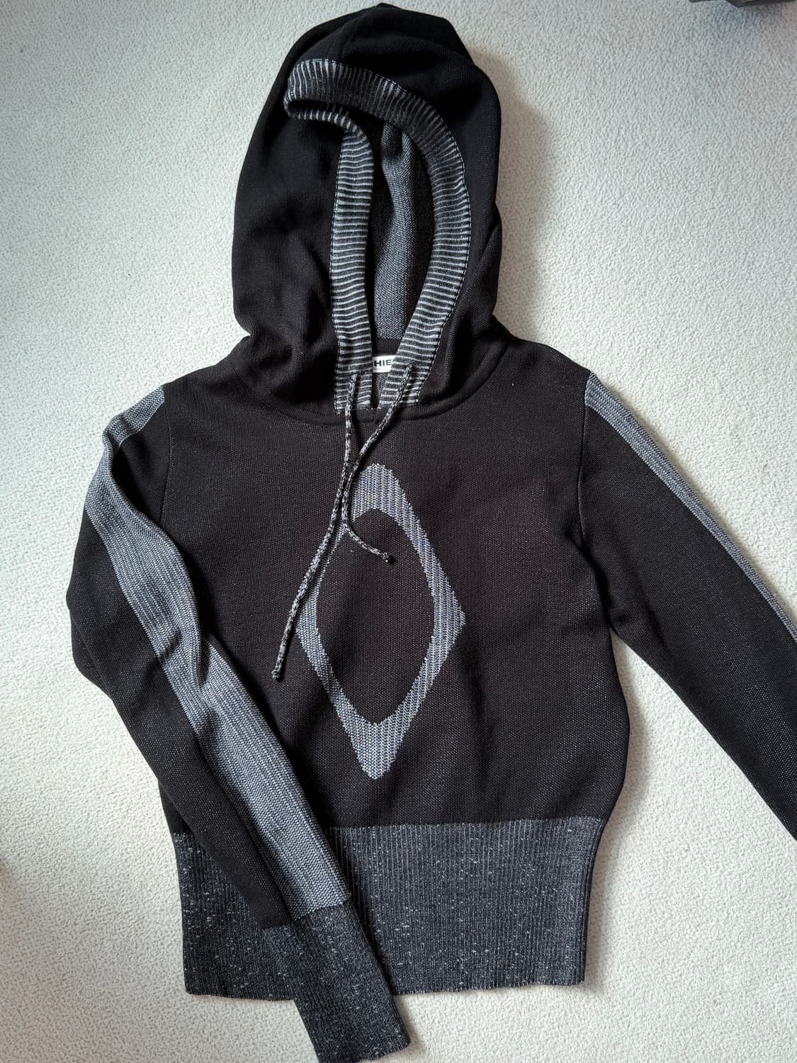 미스치프 니트 후드 s 상품이미지3