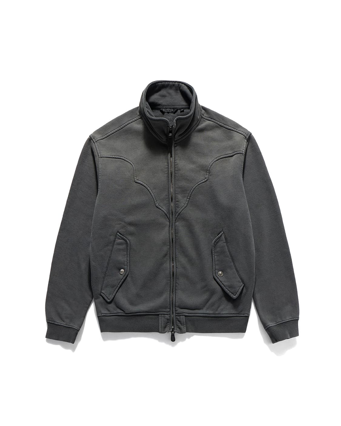 26ss 이스트로그 컨트리 웨스턴 집업 스웻 M 빈티지 차콜 / 투웨이 상품이미지1