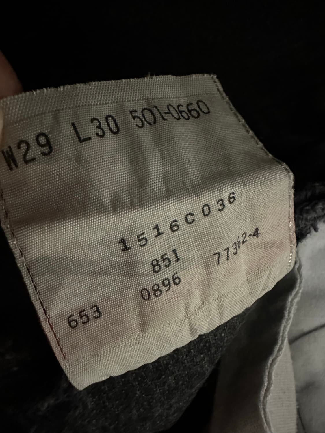 90's리바이스USA 501 리폼 팬츠 상품이미지7