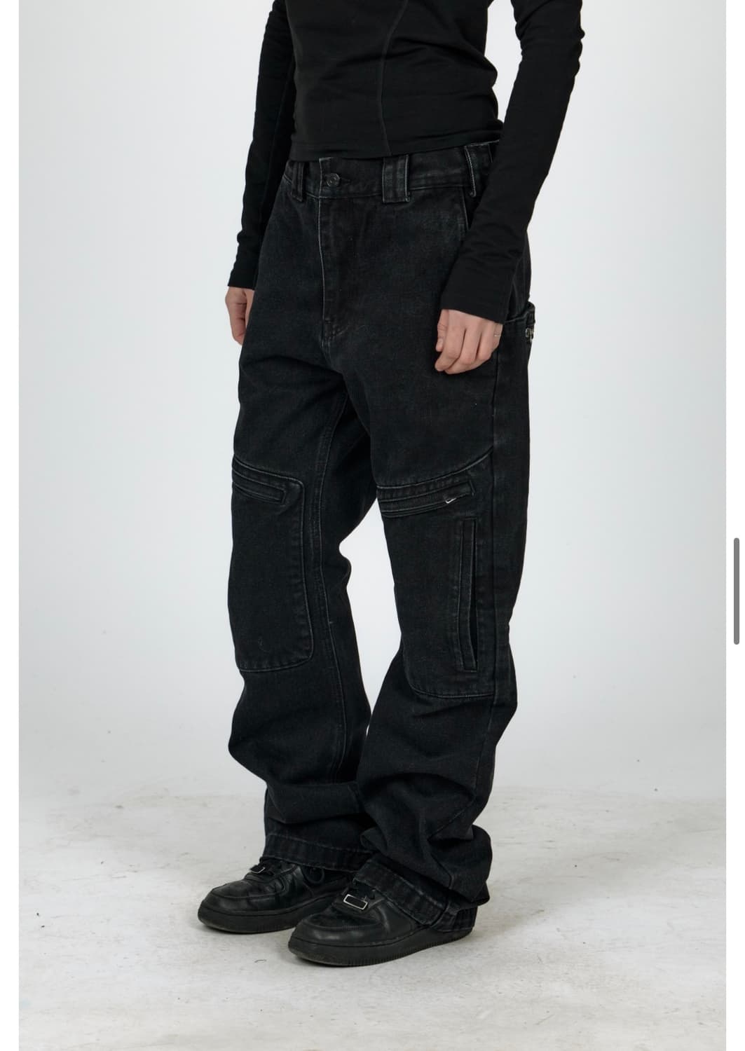 S사이즈) 플라스틱 프로덕트 리빌드 포켓 팬츠 상품이미지1