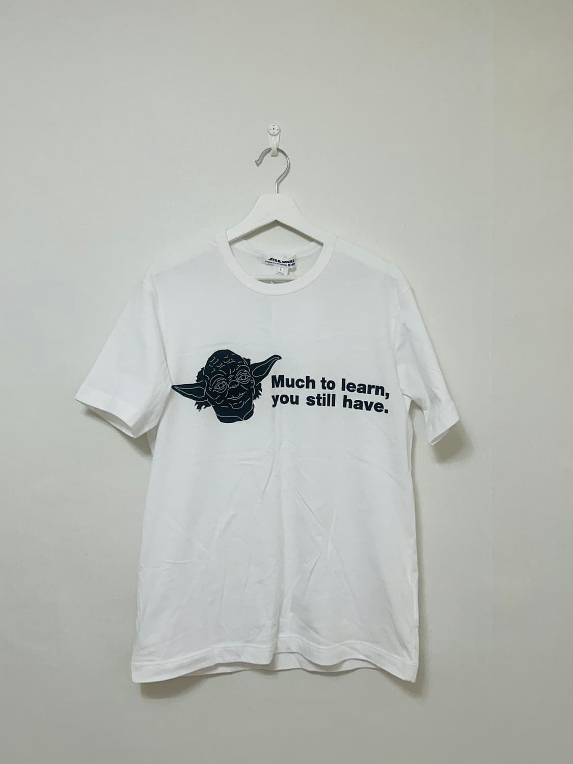 꼼데가르송 셔츠 x 스타워즈 요다 티셔츠 (L) 상품이미지1