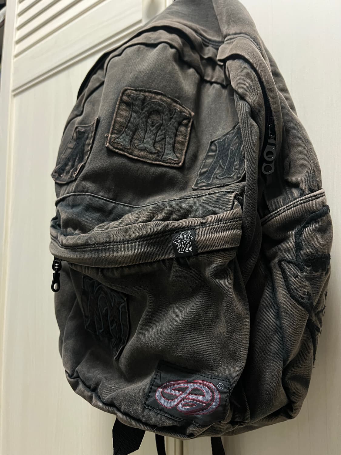 mpq washed patch backpack 상품이미지3