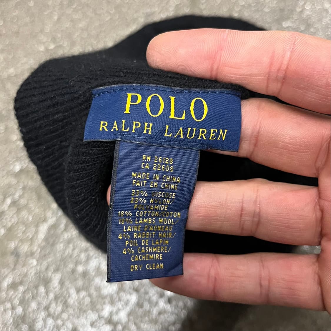 폴로 빅 로고 비니 상품이미지4