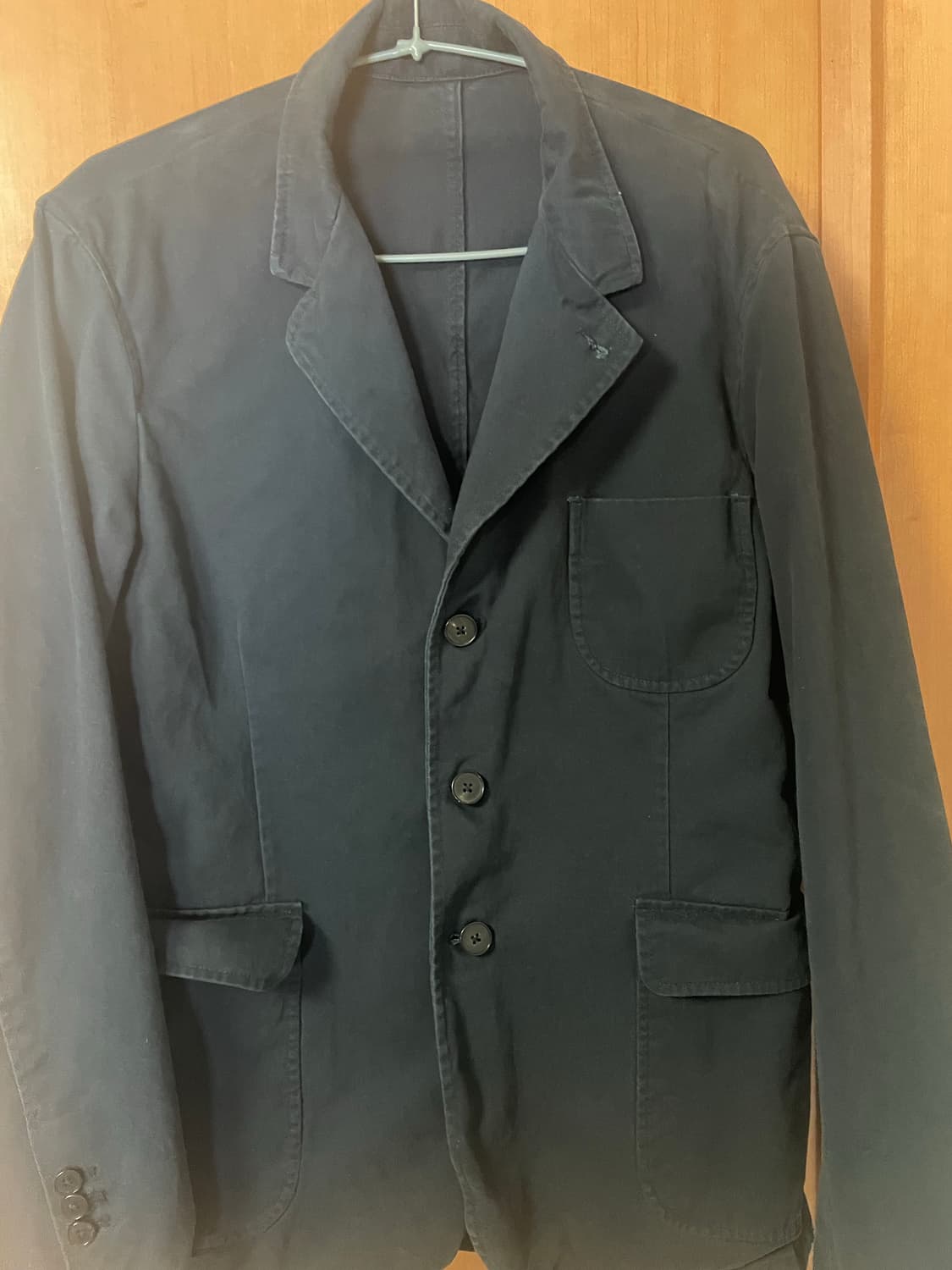 예일 빈티지 3버튼 치노 블레이저 네이비 L 상품이미지2