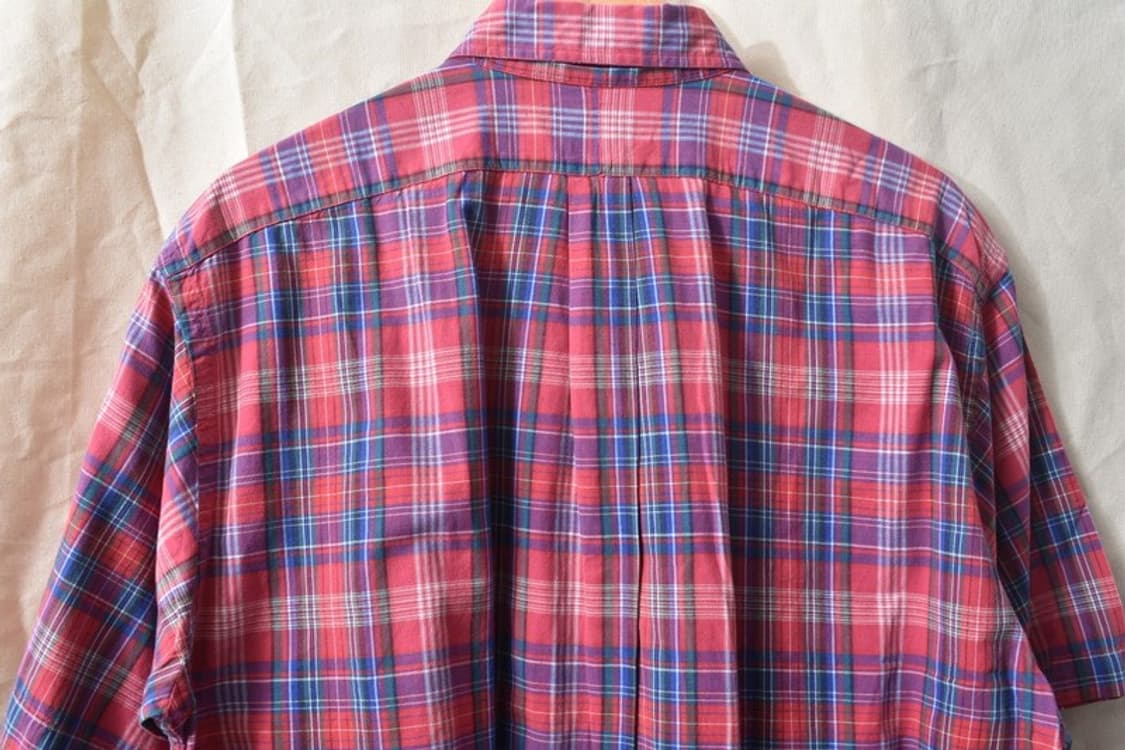 폴로 랄프로렌 체크 반팔 셔츠 L M0351 상품이미지7