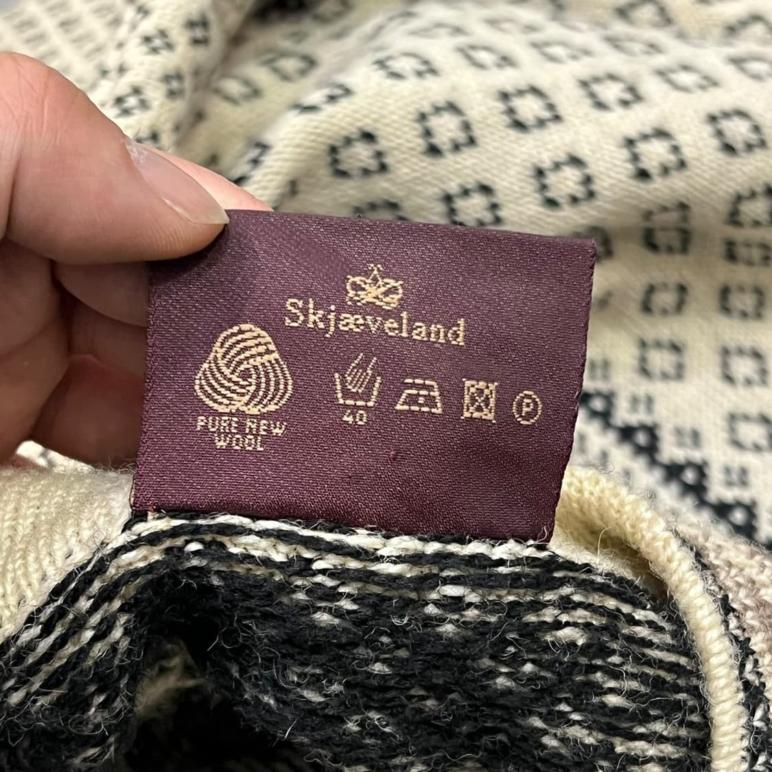  노르딕 크루넥 가디건 y13855 상품이미지9