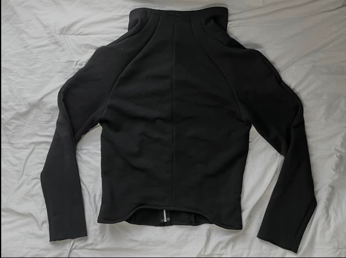 Bias Zipper Sweat Jacket 상품이미지7