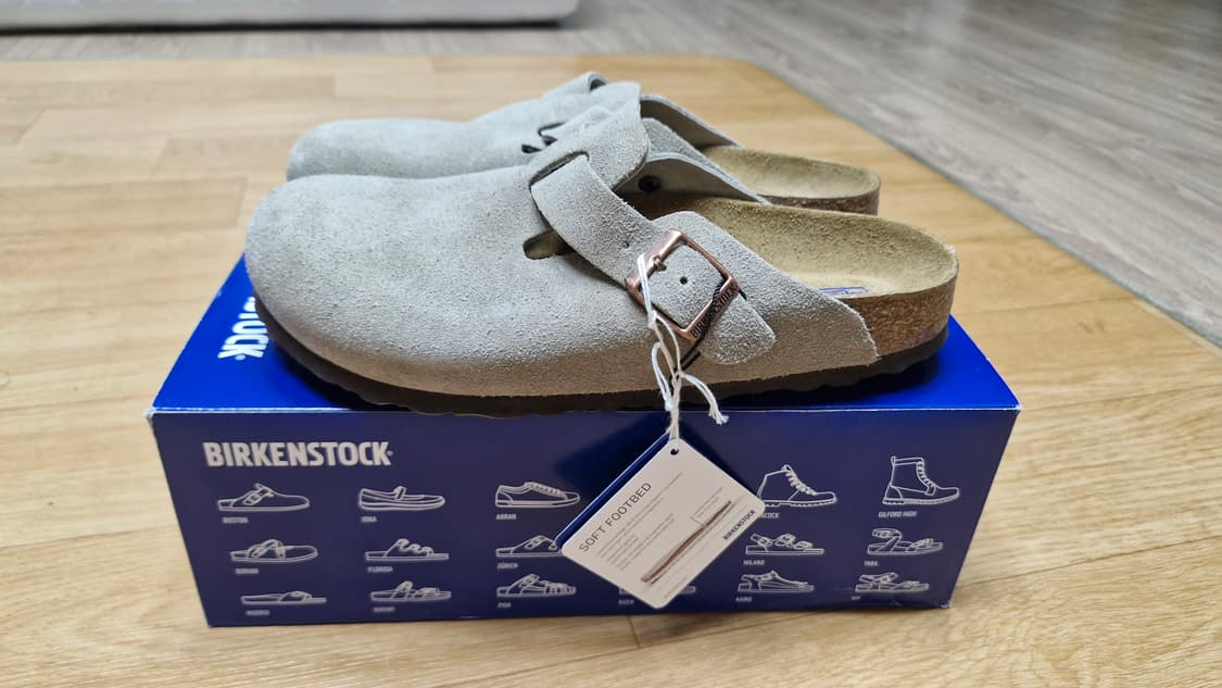 버켄스탁 보스턴 소프트 풋베드 토프 - 내로우 상품이미지1