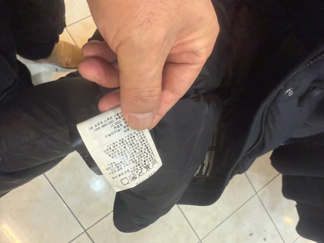 55-66/22fw 정품 무스너클 조카다 롱 패딩 팝니다 상품이미지7