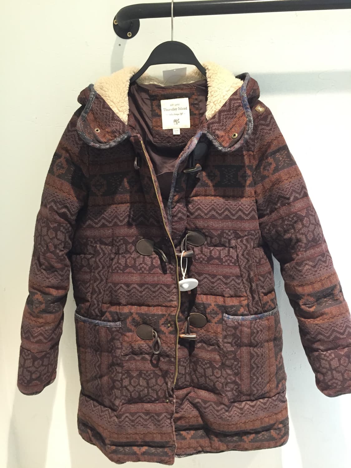 빈티지 노르딕 떡볶이 패딩  상품이미지4