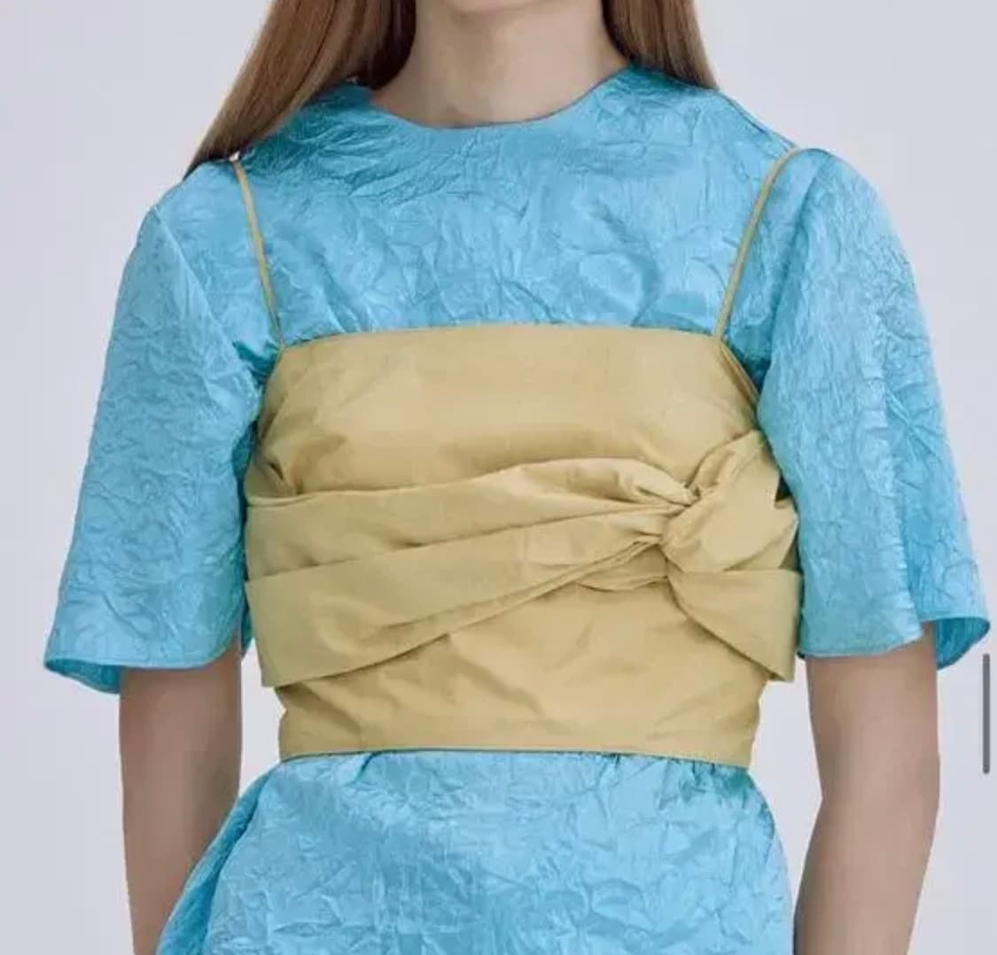 분더캄머 트위스트 밴딩슬립 탑 상품이미지1