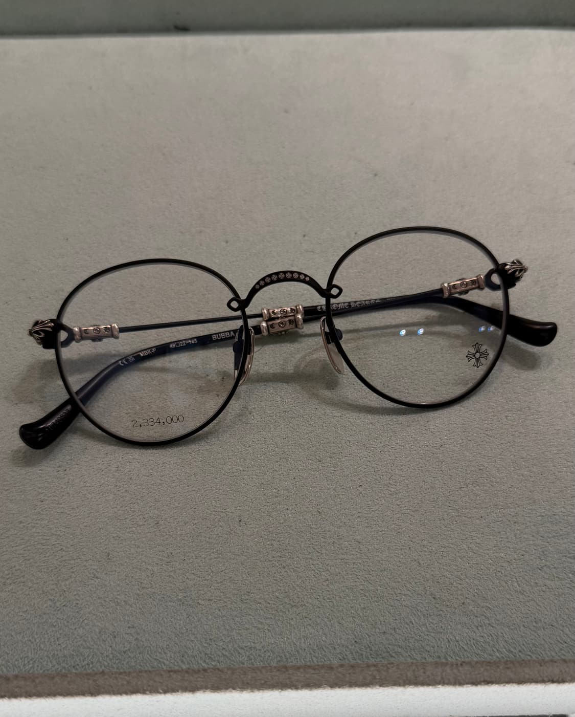 (거의새상품) 크롬하츠 안경 부바a 매트블랙 mbk-p 상품이미지2