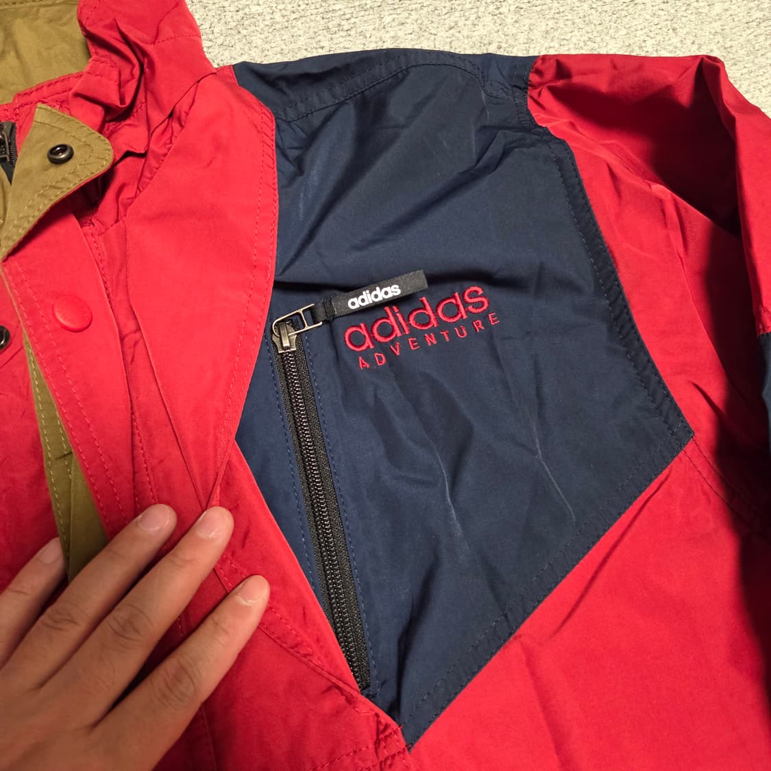 일본제 90-00s Adidas 바람막이 자켓 XL(105) 상품이미지3