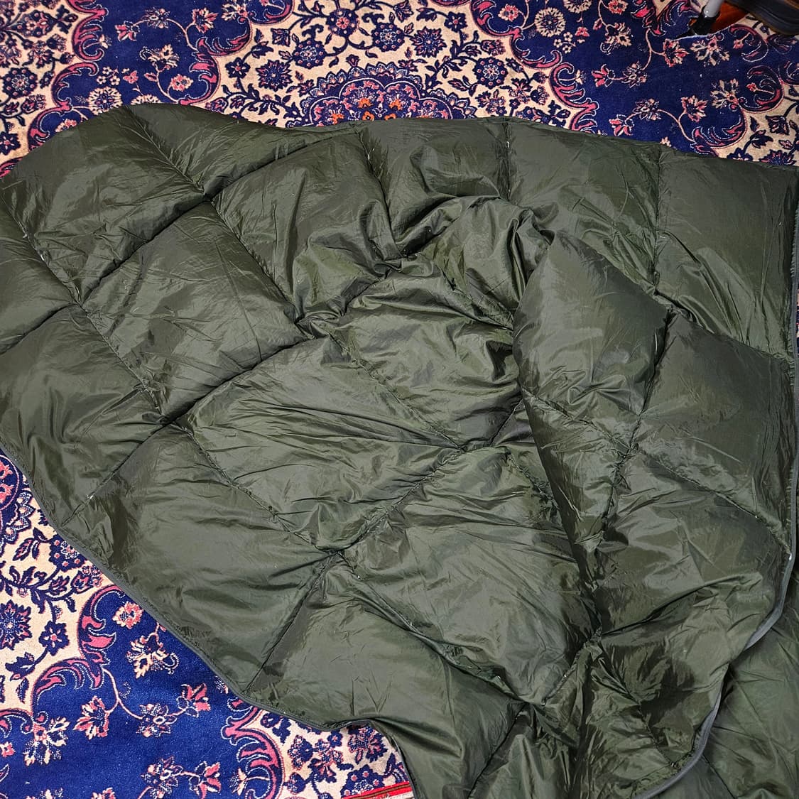 US ARMY USA 패치드 오리털 침낭 Free 상품이미지3