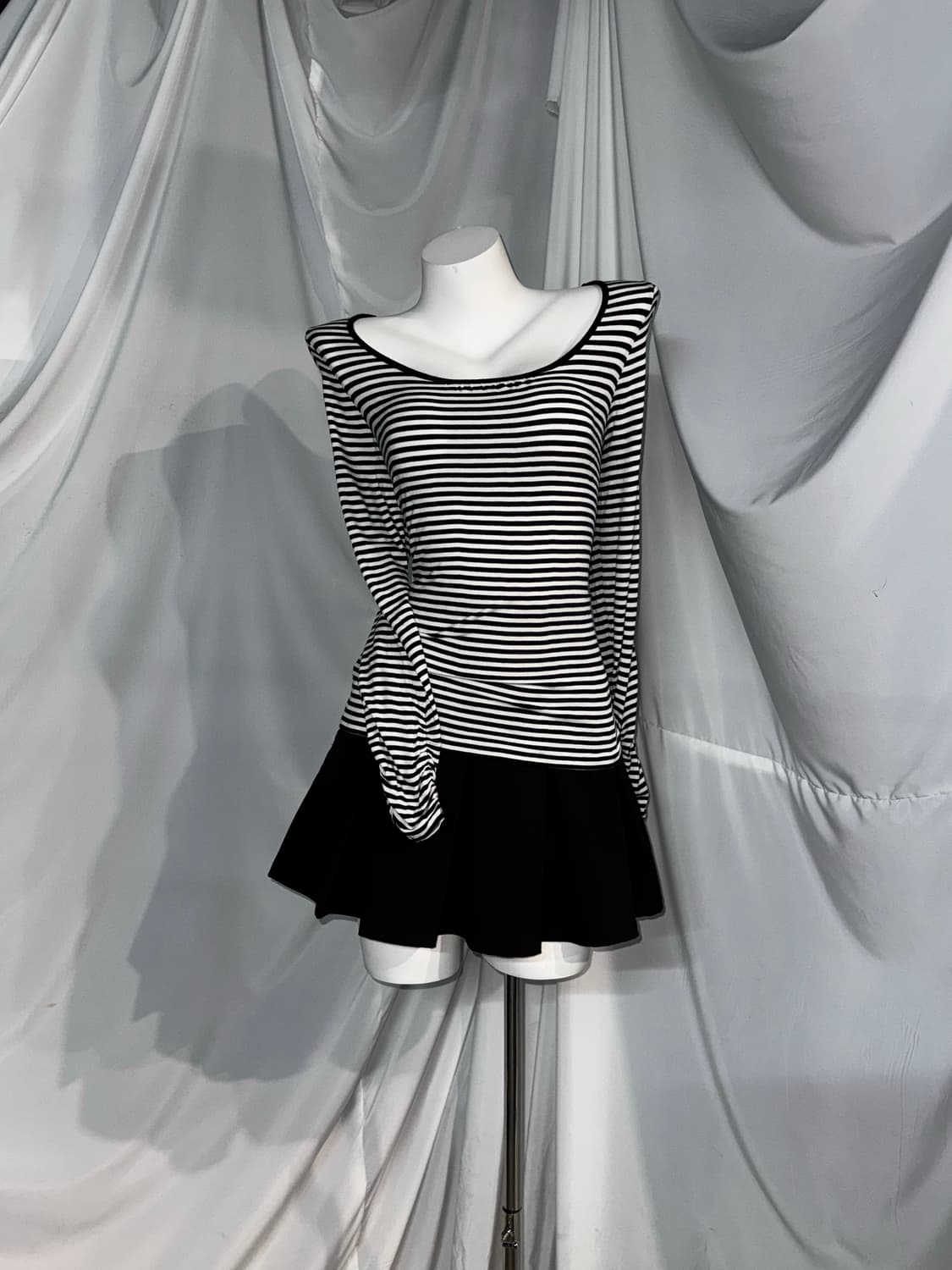 하라주쿠 핑크 지브라 데일리 팝 갸루 코디세트  상품이미지3