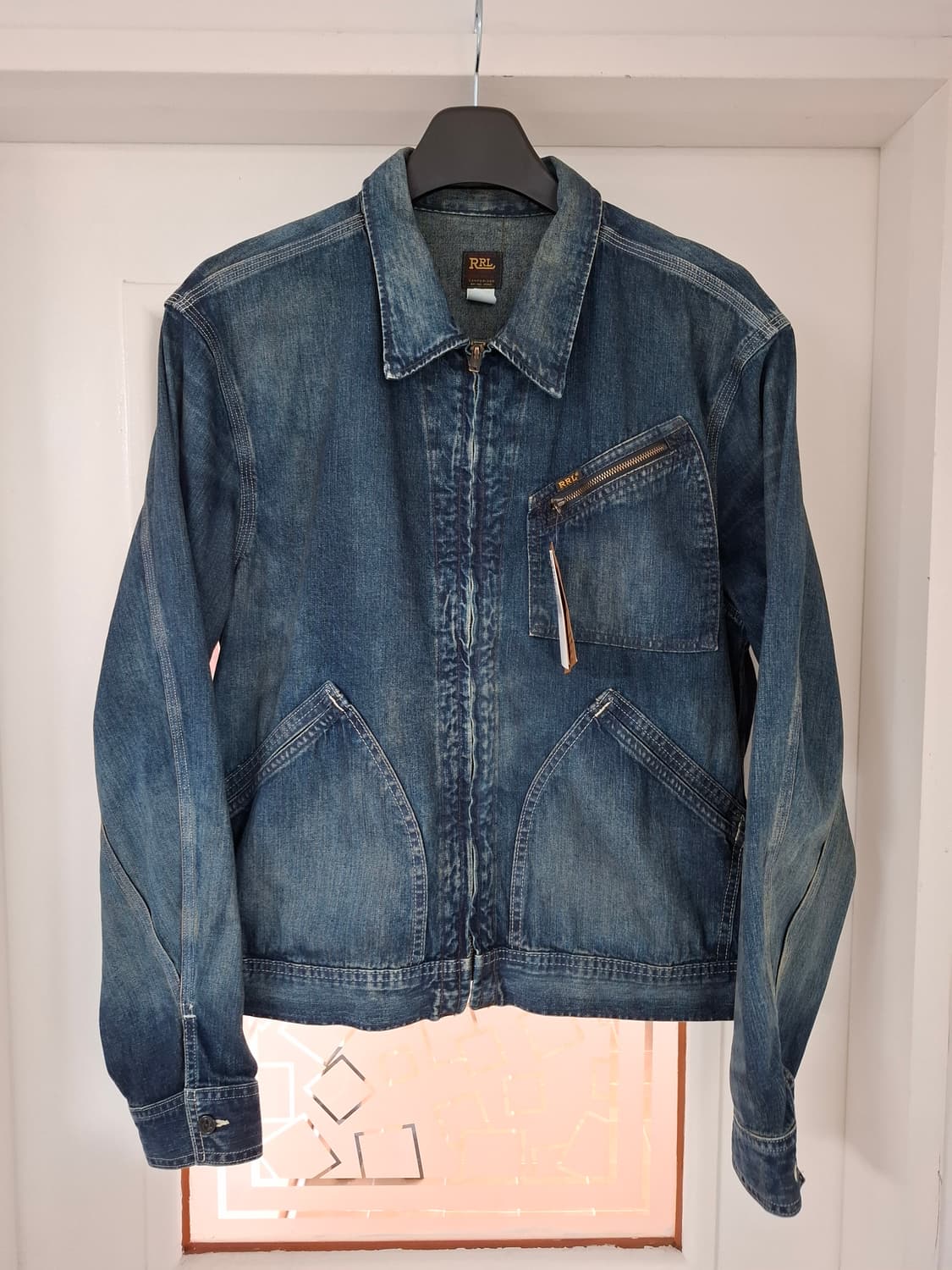 L RRL 레이튼 인디고 데님 자켓 블루종 스타일 상품이미지1