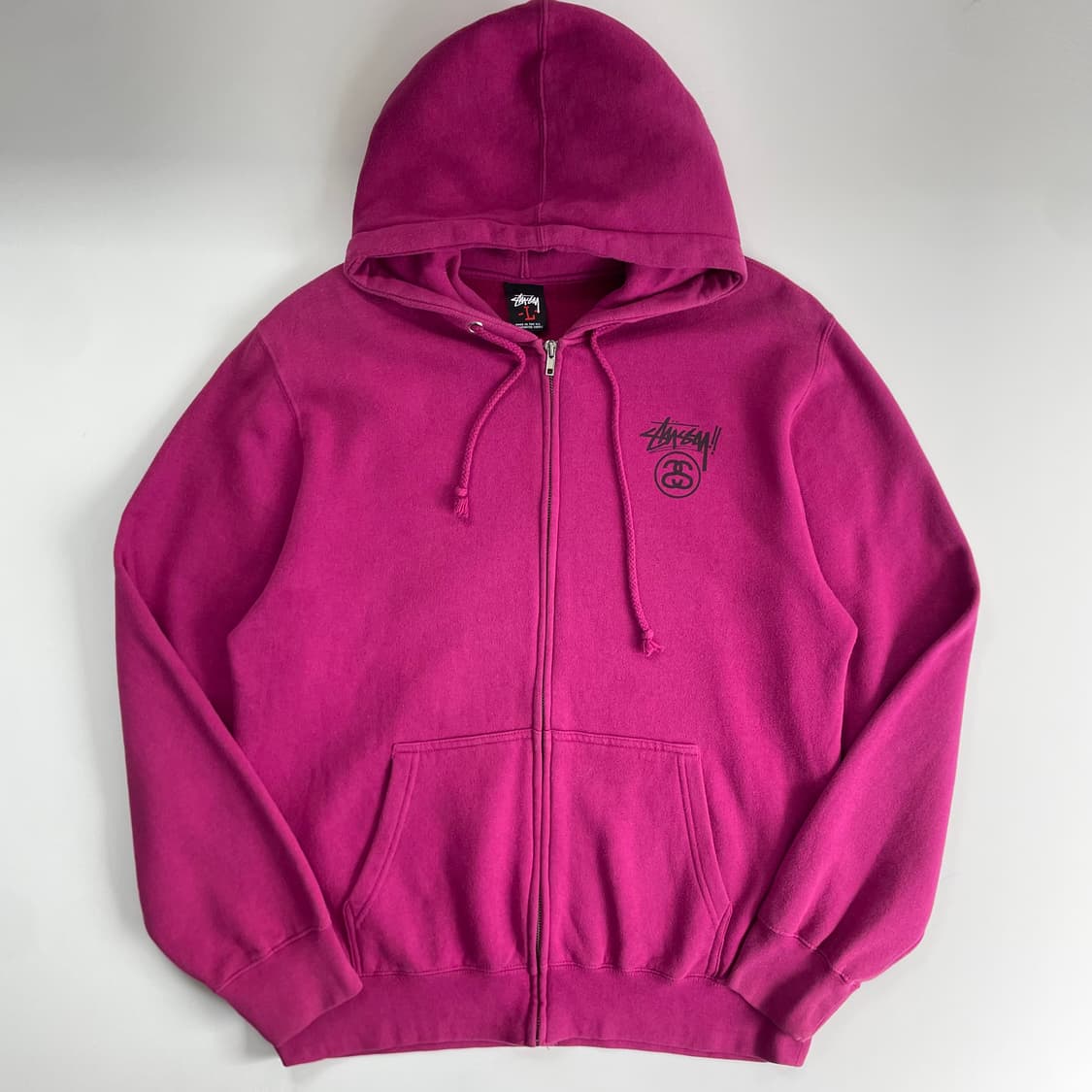 Stussy  스투시 00,s 프린팅 후드집업 상품이미지2