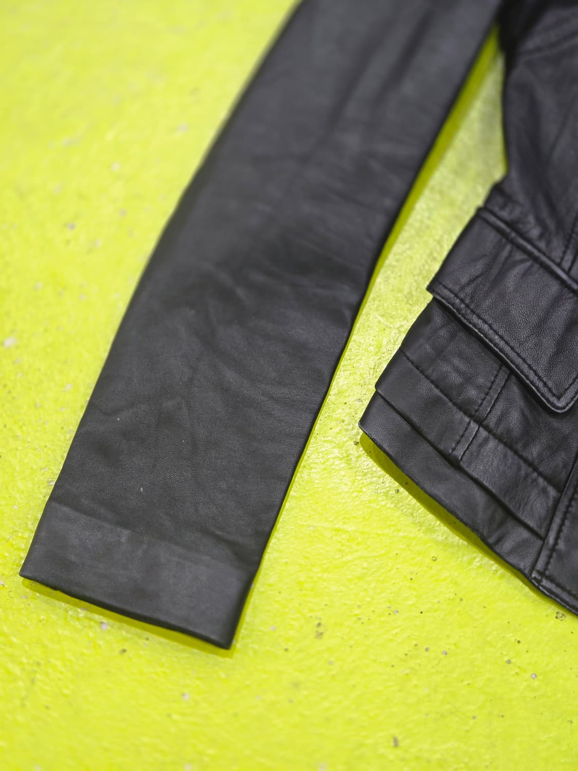 GGPX 뉴욕 블랙 가죽 자켓 XS 상품이미지10