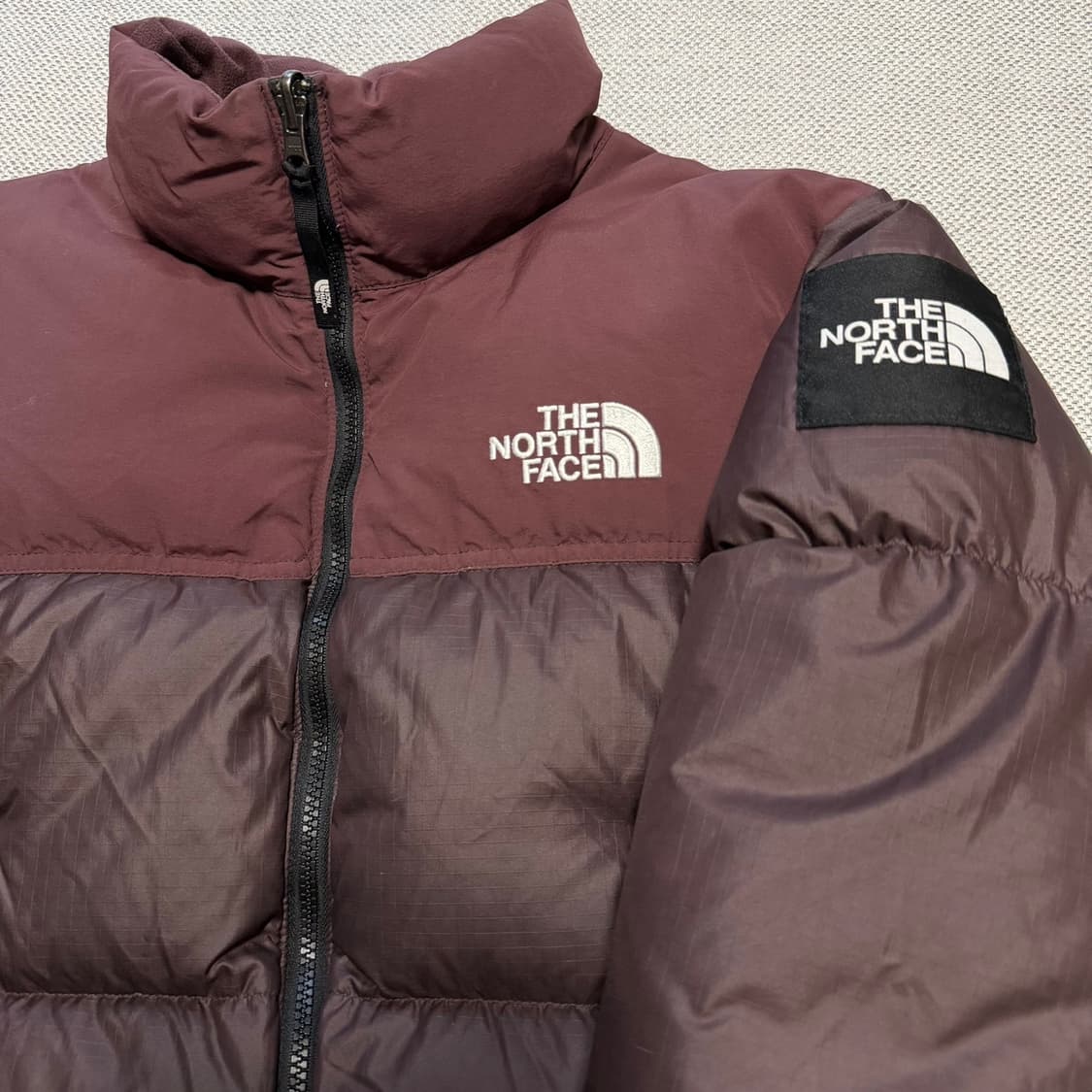 노스페이스 화이트 라벨 노벨티 눕시 다운 자켓 코코아 브라운 상품이미지2