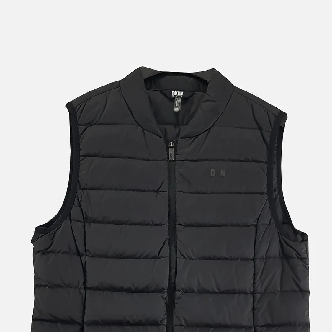 DKNY 블랙 여자 패딩 조끼 M N4437 상품이미지3