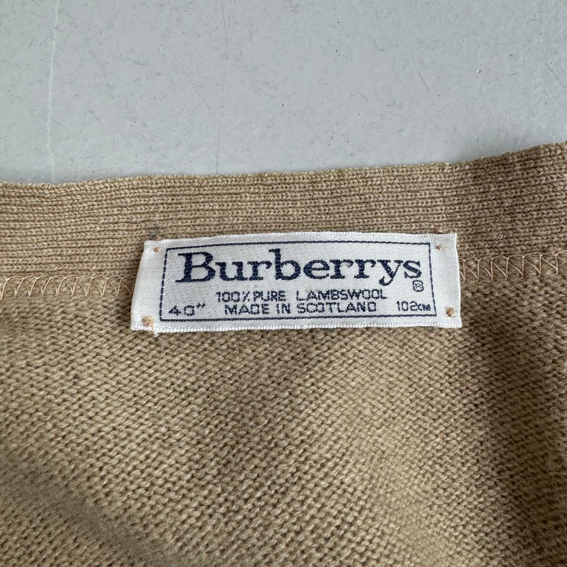 버버리 램스울 니트 가디건 상품이미지6