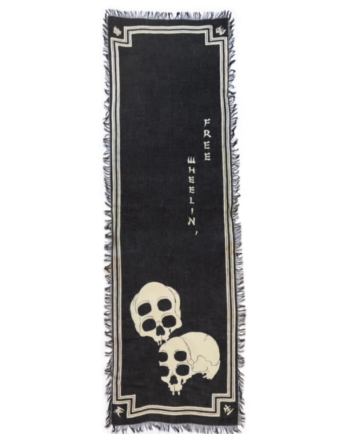 [Os] 캐피탈 레인 스컬 스톨 레이온 스카프 머플러 상품이미지1