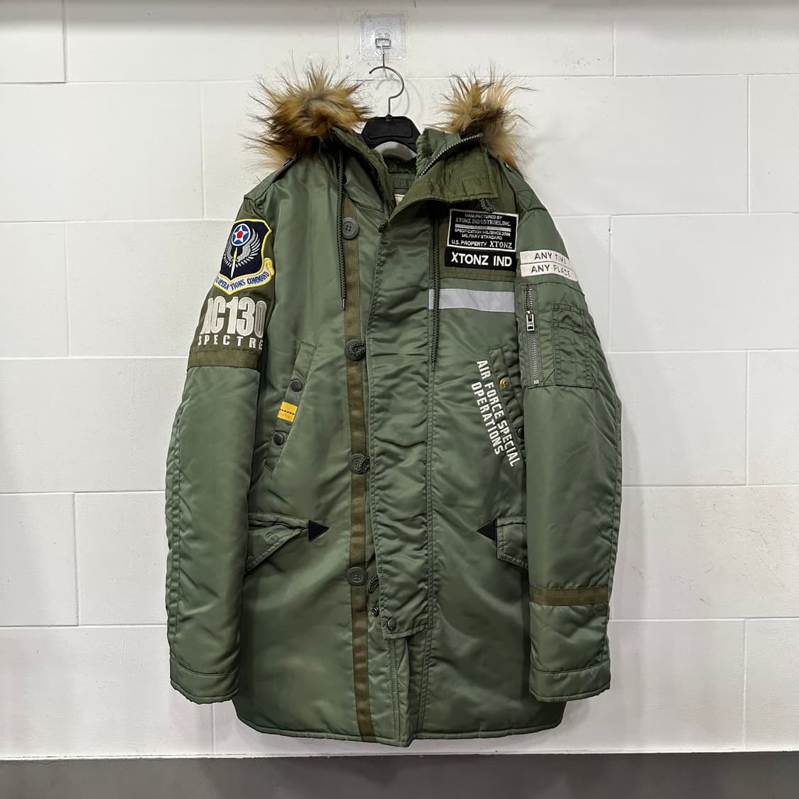 엑스톤즈 n3b 야상 파카 상품이미지1